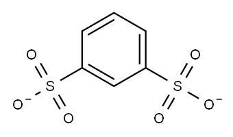 benzene-m-disulphonate Struktur