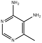 6-メチルピリミジン-4,5-ジアミン 化学構造式