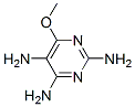2,4,5-Pyrimidinetriamine,  6-methoxy- Structure