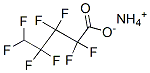 ammonium 2,2,3,3,4,4,5,5-octafluorovalerate  Struktur