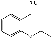 Benzenemethanamine, 2-(1-methylethoxy)- (9CI) Struktur