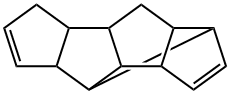 3a,4,4a,7,7a,8,9,9a-Octahydro-1,4,8-metheno-1H-cyclopent[f]azulene Structure
