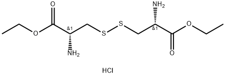 (H-CYS-OET)2 · 2 HCL, (DISULFIDE BOND) 化学構造式