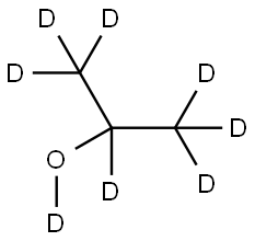 氘代异丙醇, 22739-76-0, 结构式