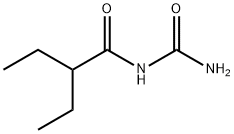 N-carbamoyl-2-ethylbutyraldehyde  Struktur