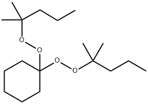 1,1-Bis(t-hexylperoxy) cyclohexane Struktur