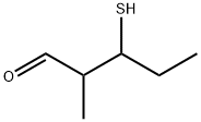 3-巯基-2-甲基-戊醛, 227456-28-2, 结构式