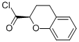 2H-1-Benzopyran-2-carbonylchloride,3,4-dihydro-,(2R)-(9CI) 结构式