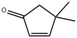 4,4-DIMETHYL-2-CYCLOPENTEN-1-ONE Structure