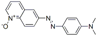 6-[[p-(Dimethylamino)phenyl]azo]quinoline 1-oxide Struktur