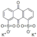 9,10-dihydro-9,10-dioxoanthracene-1,8-disulphonic acid, potassium salt 结构式