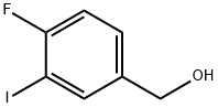 (4-Fluoro-3-iodophenyl)methanol Struktur