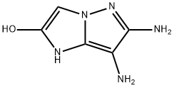 1H-Imidazo[1,2-b]pyrazol-2-ol,  6,7-diamino-|