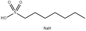 Sodium 1-heptanesulfonate Struktur