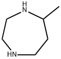 5-メチル-[1,4]ジアゼパン 化学構造式