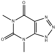 4,6-二甲基-2,4-二氢-5H-[1,2,3]三唑并[4,5-D]嘧啶-5,7(6H)-二酮,2278-15-1,结构式