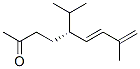 [R-(E)]-5-isopropyl-8-methylnona-6,8-dien-2-one Structure