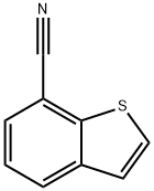 苯并[B]噻吩-7-甲腈, 22780-71-8, 结构式
