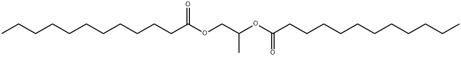 丙二醇二月桂酸酯 结构式