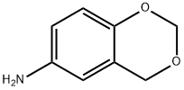 4H-1,3-ベンゾジオキシン-6-アミン 化学構造式