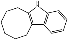 インドロ(2,3-B)シクロオクテン 化学構造式
