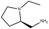 (R)-2-(氨甲基)-1-乙基吡咯烷,22795-97-7,结构式