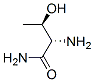 トレオニンアミド 化学構造式
