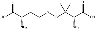 L-ホモシステイン-D-ペニシラミンジスルフィド 化学構造式