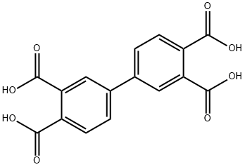 3,3',4,4'-Biphenyltetracarboxylic acid Struktur
