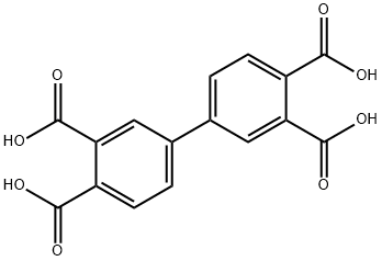 3,3',4,4'-Biphenyltetracarboxylic acid Structure