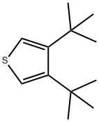 3,4-Di-tert-butylthiophene Structure