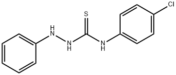 1-Phenyl-4-(4-chlorophenyl)thiosemicarbazide 结构式