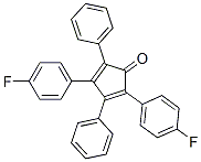 2,4-Bis(4-fluorophenyl)-3,5-diphenyl-2,4-cyclopentadien-1-one|