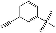 3-甲砜基苯腈 结构式