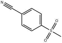 4-(METHYLSULFONYL)BENZONITRILE Structure