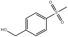4-(メチルスルホニル)ベンジルアルコール 化学構造式