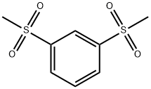 1,3-Bis(methylsulphonyl)benzene 结构式