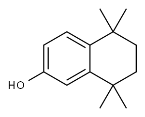 5,5,8,8-tetraMethyl-5,6,7,8-tetrahydronaphthalen-2-ol Struktur