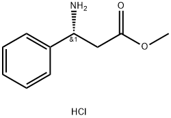 Methyl (R)-3-phenyl-beta-alaninate HCl Structure