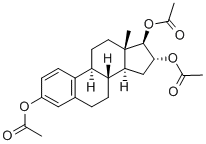 ESTRIOL TRIACETATE Structure