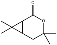 3,4-Isopropylidene-6,6-dimethyltetrahydro-2H-pyran-2-one Struktur