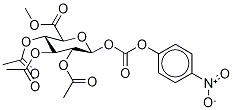 β-D-Glucopyranuronic Acid Methyl Ester 2,3,4-Triacetate 1-(4-Nitrophenyl Carbonate), 228412-71-3, 结构式