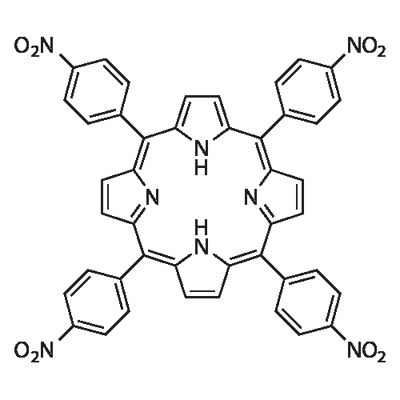 5,10,15,20-Tetrakis(4-nitrophenyl)porphyrin Structure