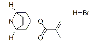 8-methyl-8-azabicyclo[3.2.1]oct-3-yl [1alpha,3alpha(E),5alpha]-2-methyl-2-butenoate hydrobromide 结构式