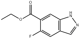 ethyl 5-fluoro-1H-indazole-6-carboxylate|