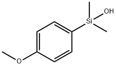 (4-Methoxyphenyl)dimethylsilanol Structure