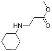 3-(环己基氨基)丙酸甲酯 结构式