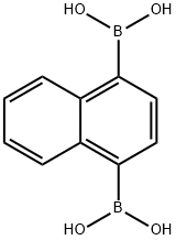 NAPHTHALENE-1,4-DIBORONIC ACID Struktur