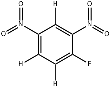 2,4-DINITROFLUOROBENZENE-D3 Structure