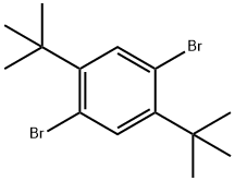 Benzene, 1,4-dibromo-2,5-bis(1,1-dimethylethyl)- Structure